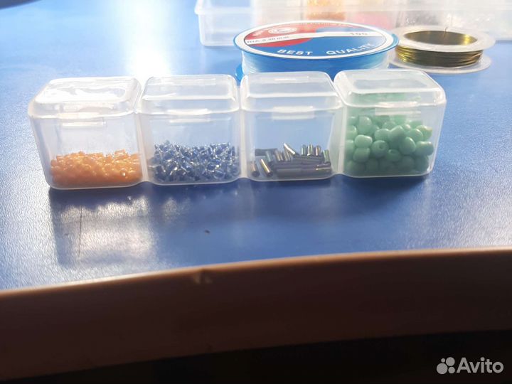 Бисер и леска и проволка