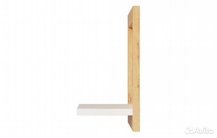 Полка настенная светло-коричневая Онега 40х30х15 с