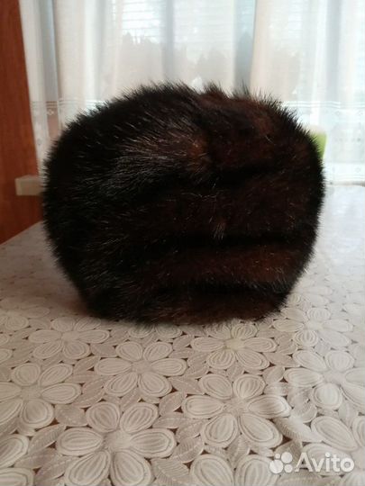 Норковая шапка женская
