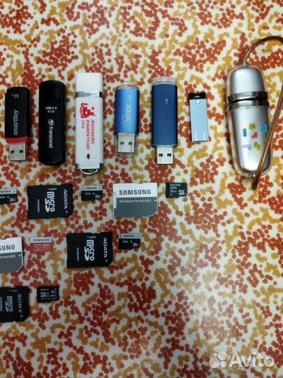Карты памяти microsd 32 Gb с адаптерами
