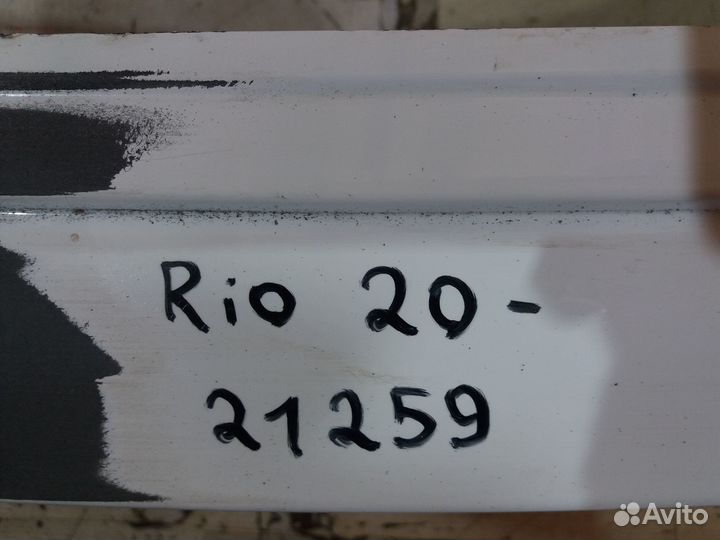 Задний бампер KIA Rio X-Line 20- Артикул 21259