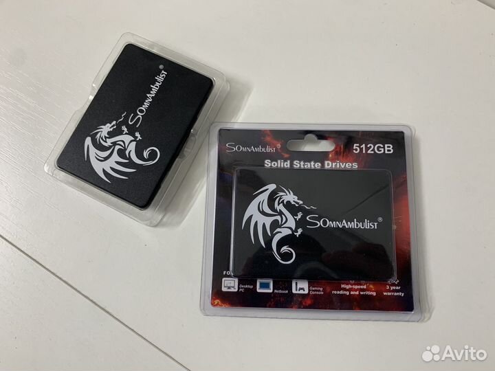 SSD 512 GB новые
