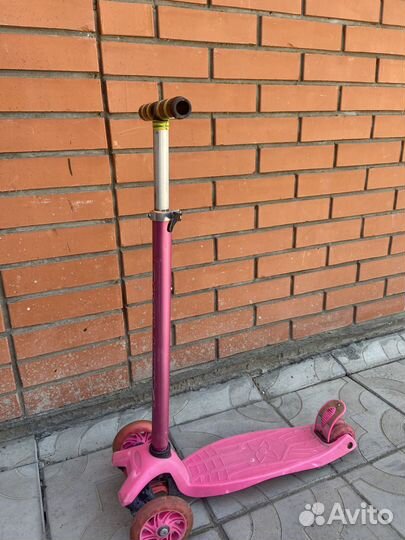 Самокат детский трехколесный бу