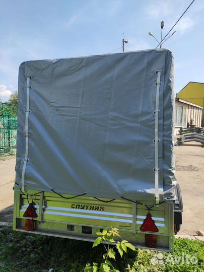 Прицеп Спутник Эксперт 3215/33 с тентом