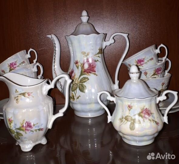 Сервиз кофейный фабрика Walbrzych Польша