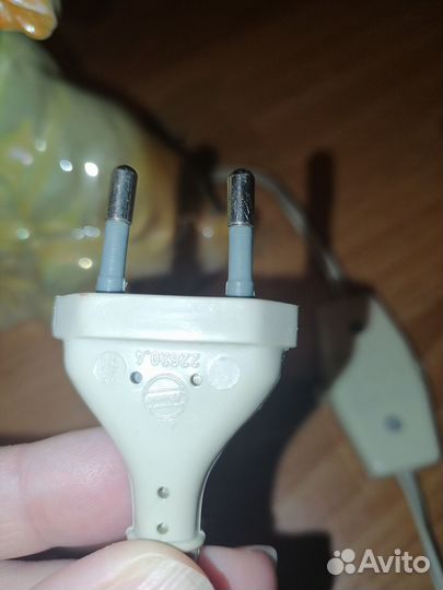 Светильник Гдр СССР фарфор собачка