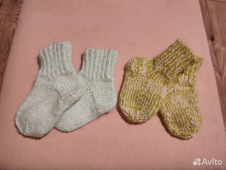 Носки вязаные ручной работы детские