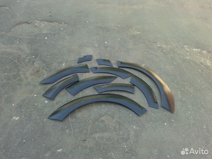 Расширители колесных арок для Audi Q7 4L