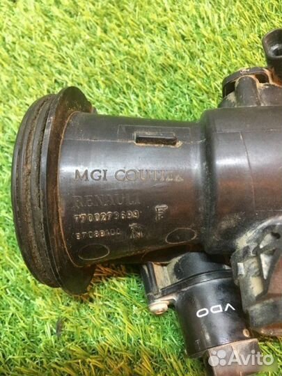 Заслонка дроссельная механическая Renault Logan 1