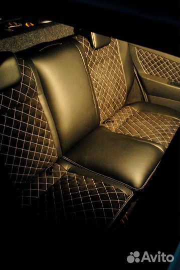 Обивка сидений Приора экокожа