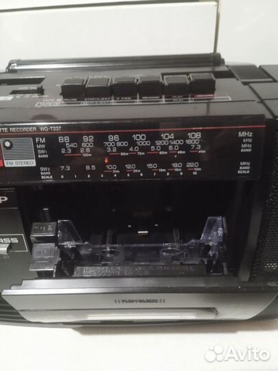 Магнитола sharp wq-t237
