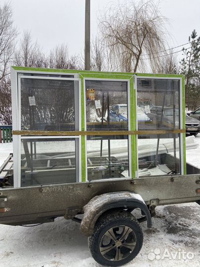Пластиковое окно новое