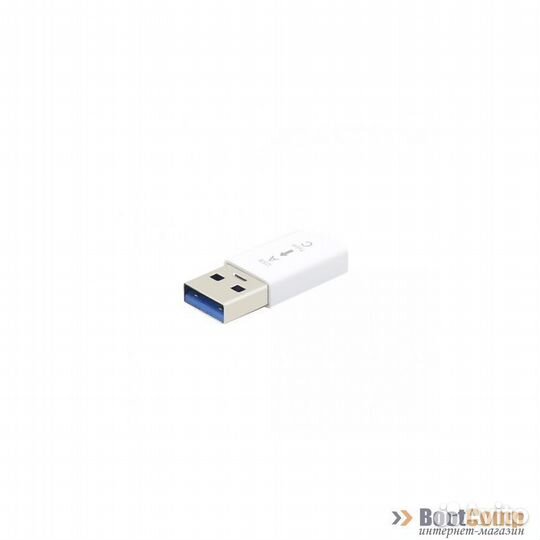 Переходник USB Type-C - USB 3.0 KS-is (KS-379) бел