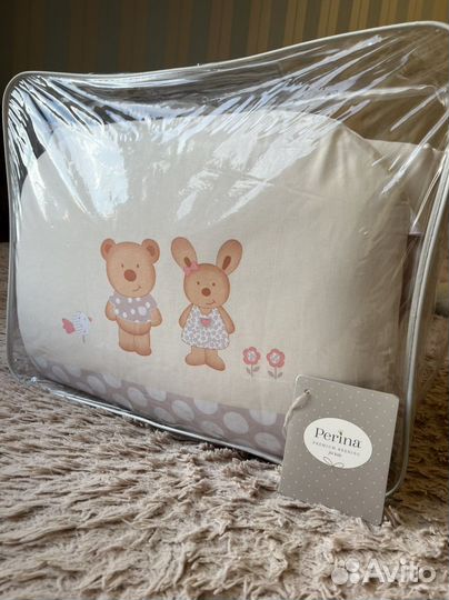 Детское постельное белье (7 поедметов), подарки