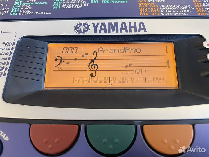 Синтезатор Yamaha PSR 260