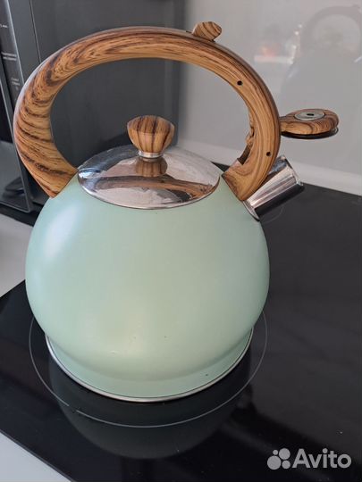 Чайник со свистком нержавейка