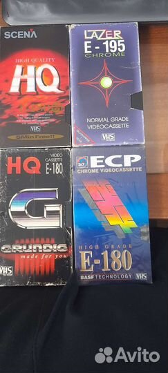 Видеокассеты vhs