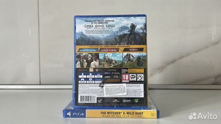 Witcher 3 Игра Года PS4 / PS5 Русская версия