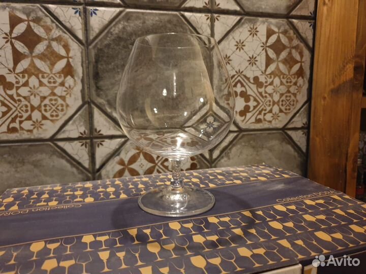 Набор коньячных бокалов Чехия, 6 шт