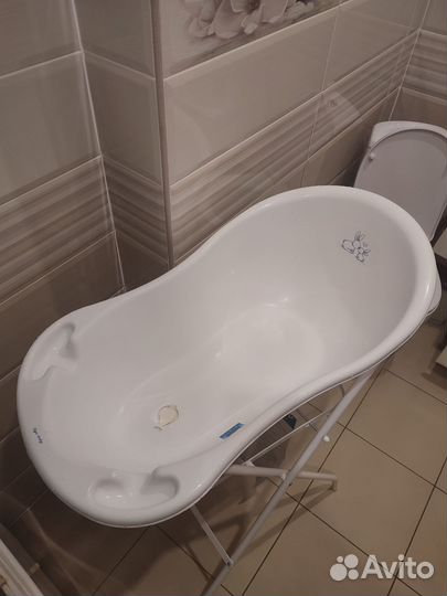 Детская ванна + подставка