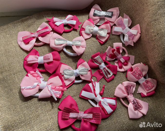 Украшение для волос ручной работы,резинки,заколки