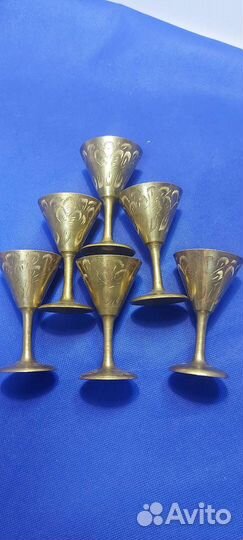 Винтажные Рюмки 6 штук