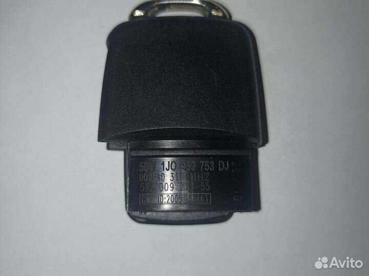 Чип ключ для volkswagen