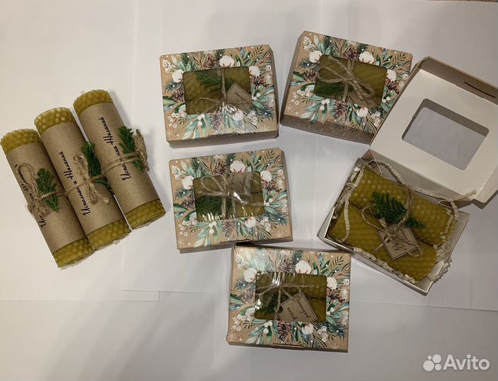 Свечи в коробочке