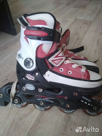 Роликовые коньки детские раздвижные