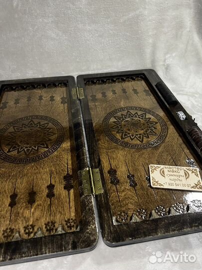 Нарды ручной работы из дерева