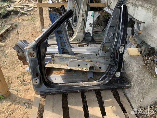 Порог левый стойка центральная Accent Hyundai