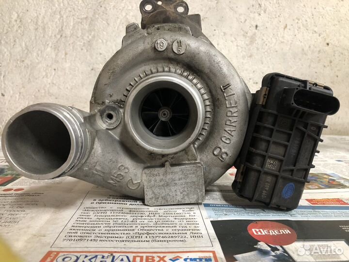 Турбина на Mercedes мотор OM642