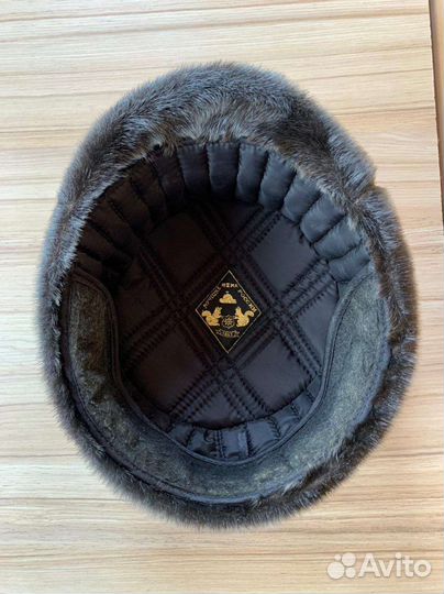 Шапка мужская из нерпы