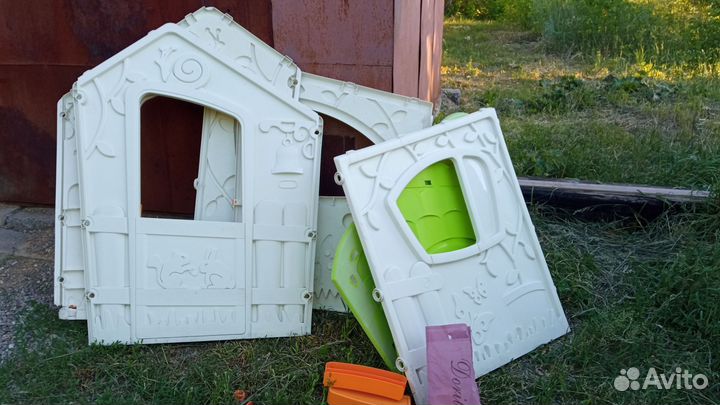 Игровой домик уличный