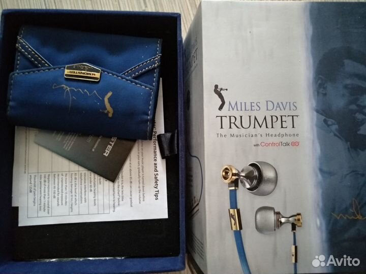 Наушники Monster Miles Davis Trumpet