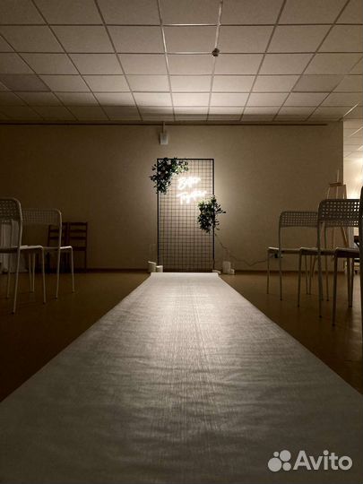 Неоновая вывеска аренда