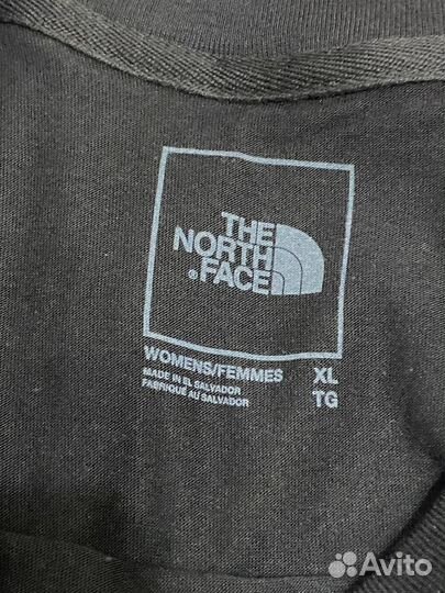 Оригинальная кроп топ футболка The North Face