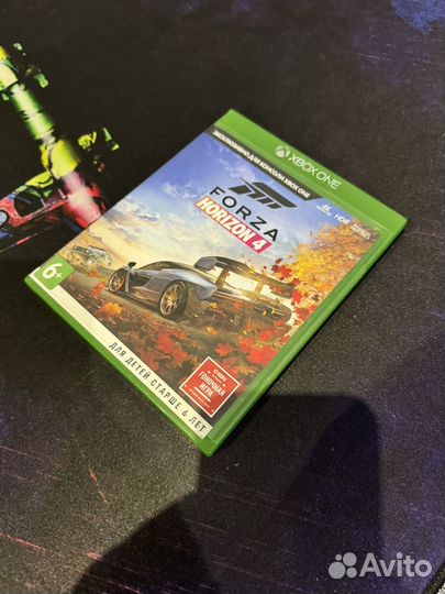 Диск на xbox one Forza Horizon 4