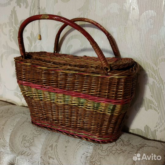 Корзина плетеная