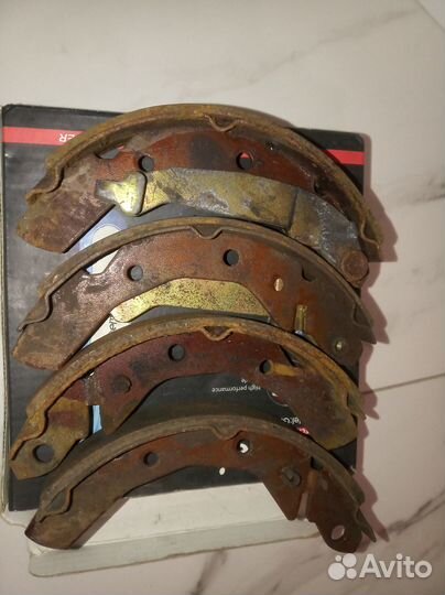Тормозные колодки matiz задние
