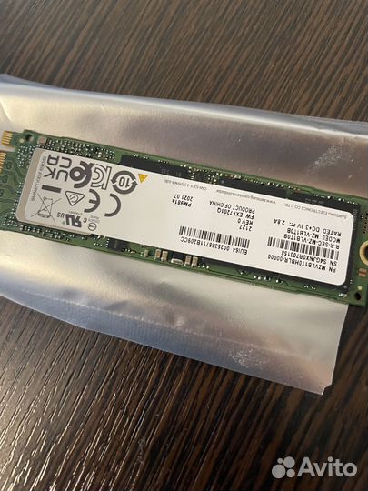 Новый диск ssd 1Tb samsung M.2 PM981A NVMe