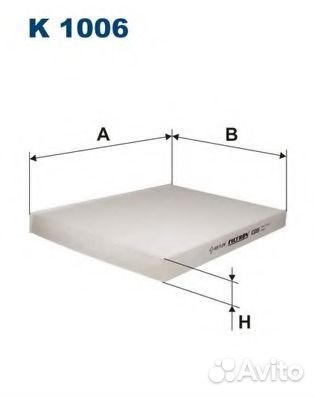 Filtron K1006 Фильтр салона Audi A3 TT Seat Arosa