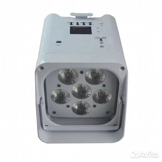 LED прожектор 4*18, 6*18W rgbwa+UV WI-FI с аккумул