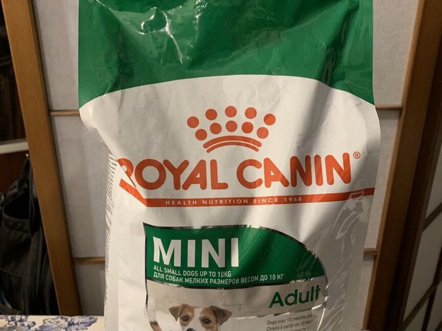 Корм для собак Royal canin mini б/у 1,9 кг