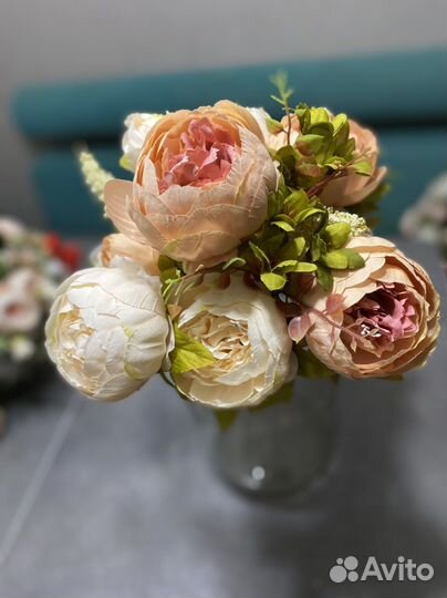 Искусственные цветы букеты