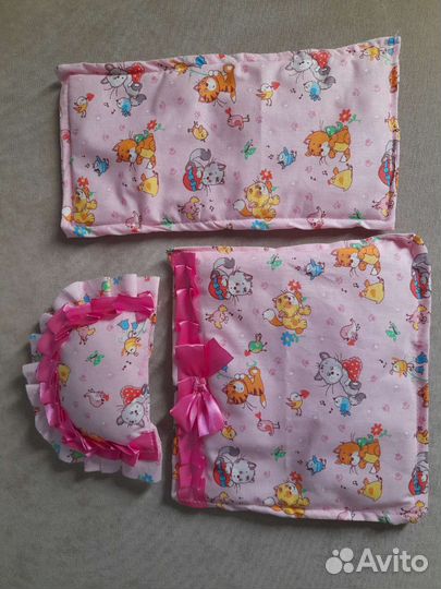 Мини-Комплект для кукол и мишек, длина 28 на 15 см