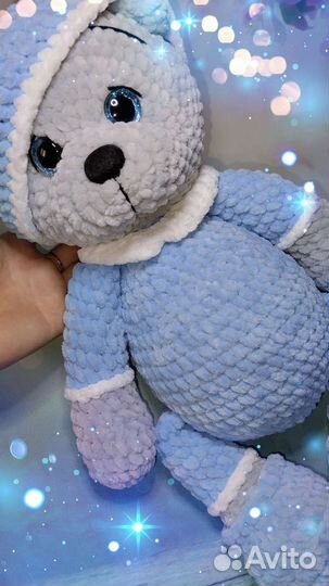 Мишка плюшевый