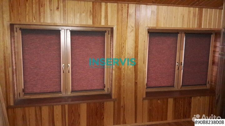 Рулонные шторы на кухню