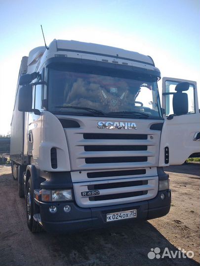 Scania R420 с полуприцепом, 2012