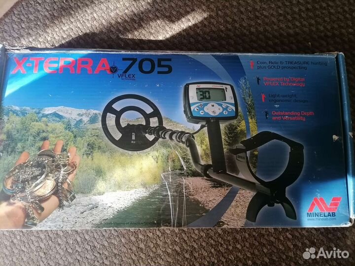Металлоискатель minelab X-Terra 705